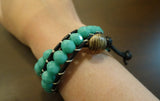 Double Wrap Bracelet -Turquoise