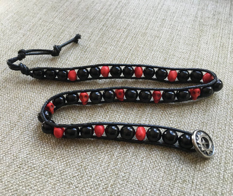 Skull Wrap Bracelet